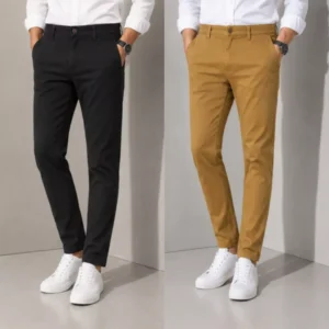BLACK & KHAKI COLOR COMBO